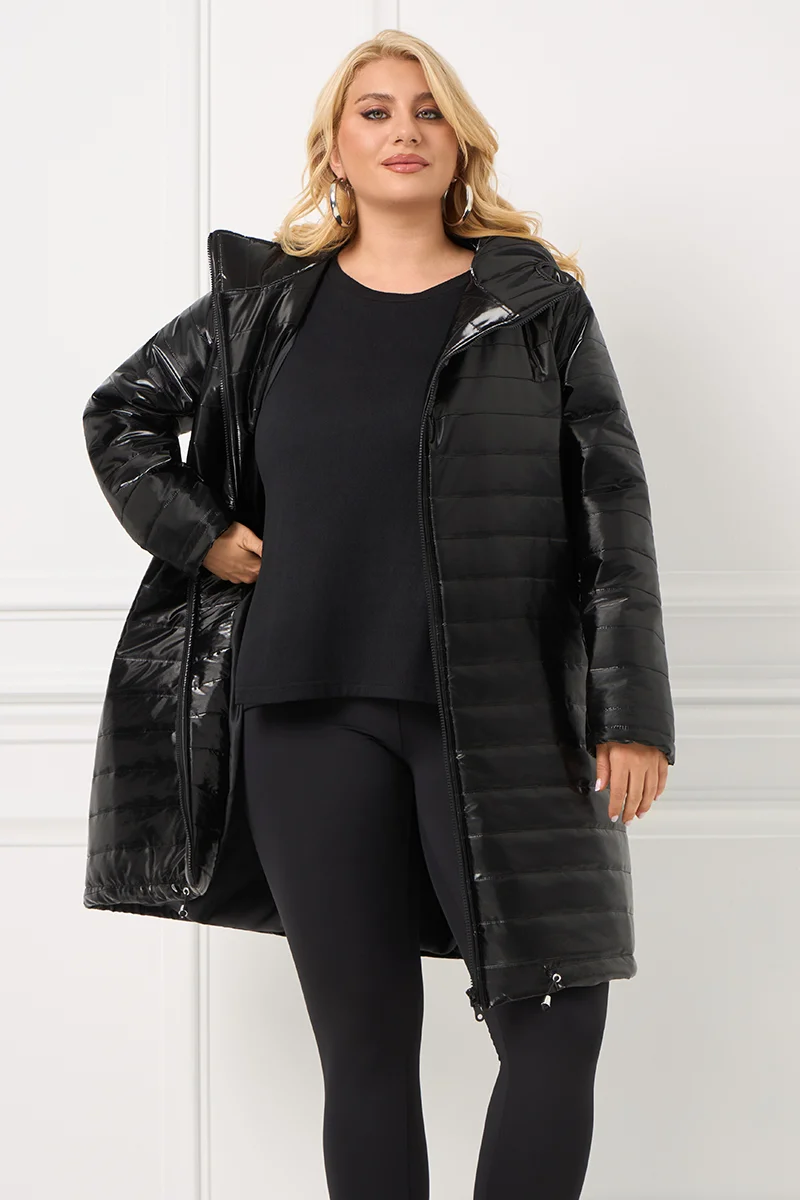 Μπουφάν Καπιτονέ Μαύρο