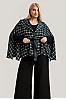 Κάπα Plus Size Κυπαρισσί Καρό Με Ζώνη