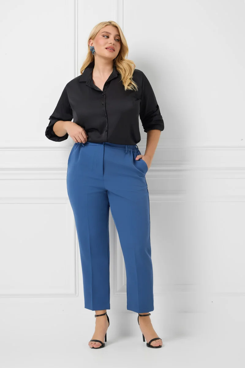 Σετ Γιλέκο & Παντελόνι Μπλε Ραφ