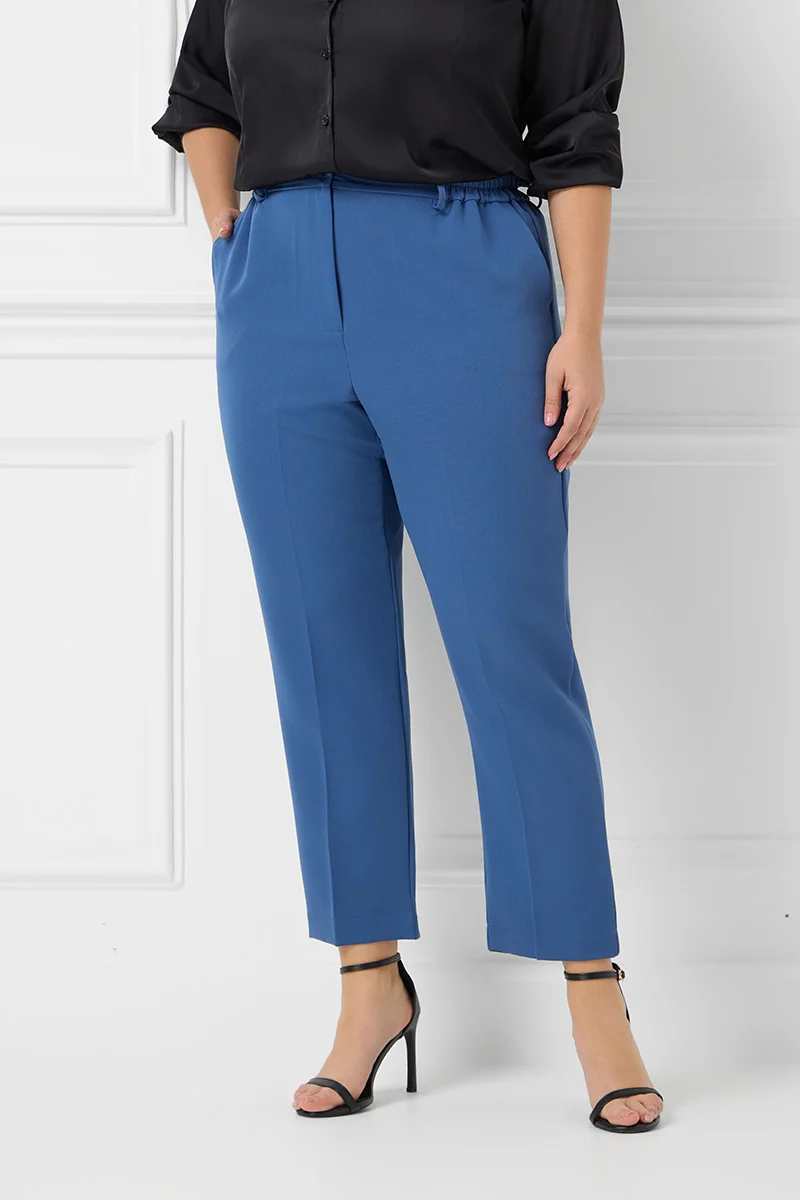 Σετ Γιλέκο & Παντελόνι Μπλε Ραφ