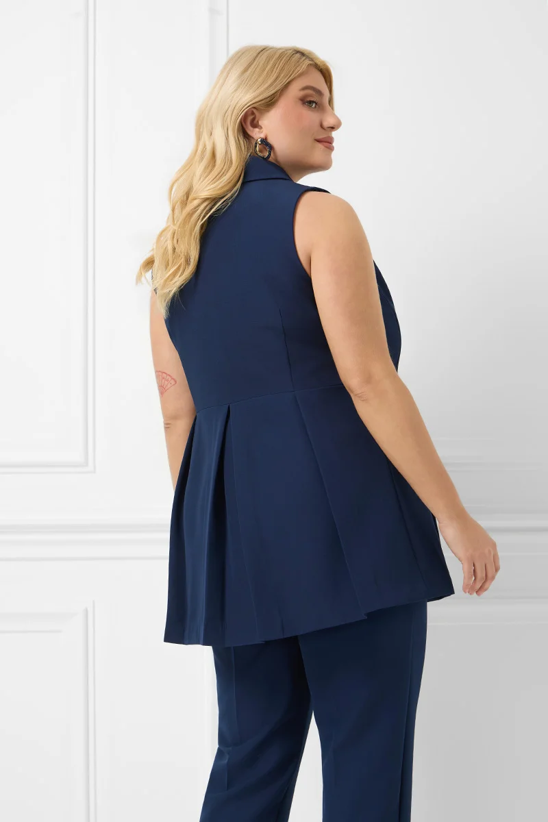 Σετ Γιλέκο & Παντελόνι Navy