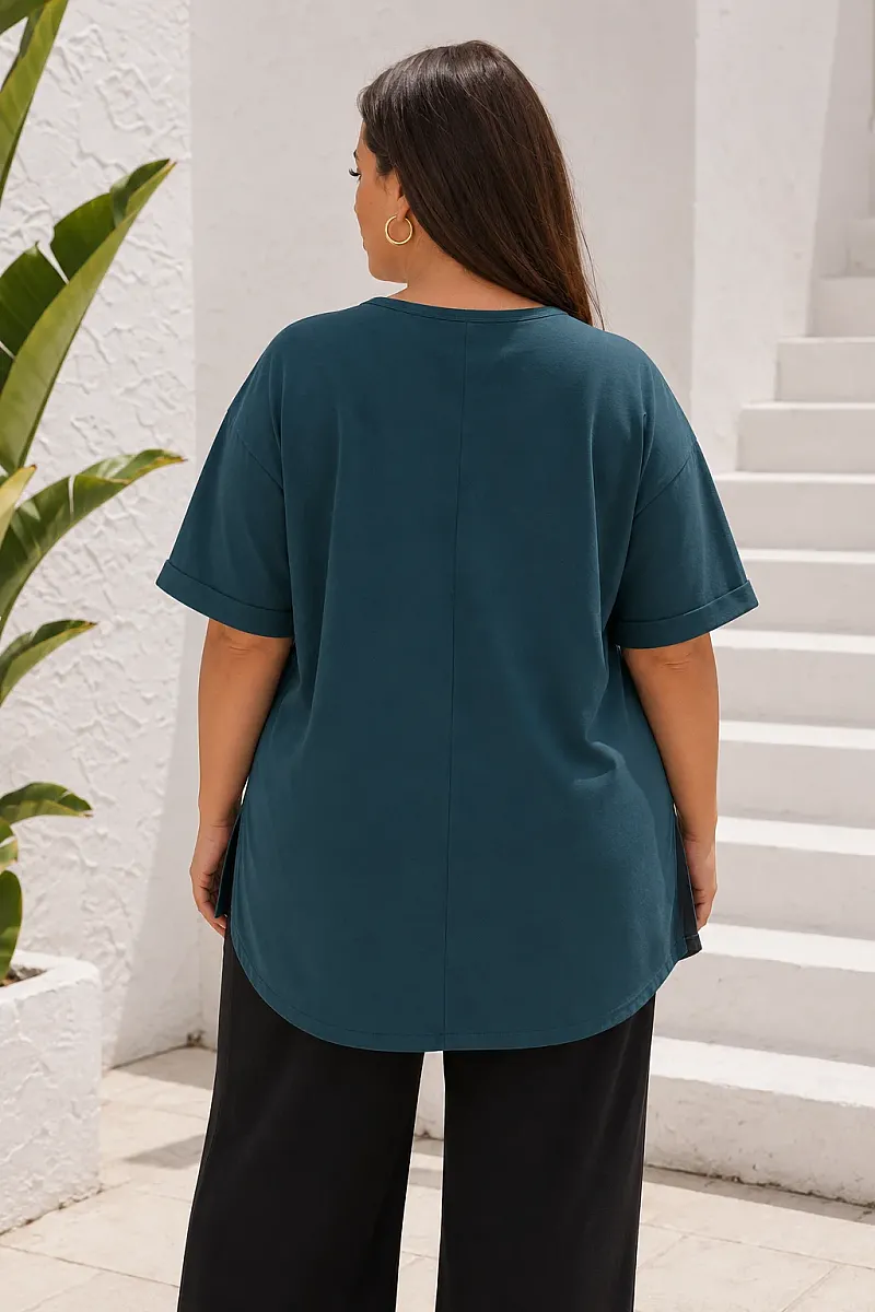 Κυπαρισί T-Shirt Με Τύπωμα 
