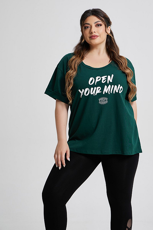 T-Shirt Οpen Your Mind Κυπαρισσί 