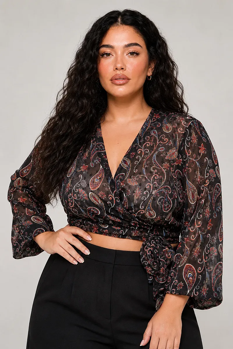 Crop Top Με Δέσιμο