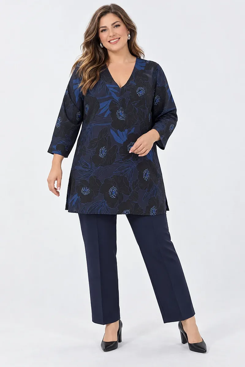 Oversized Μπλούζα Navy 