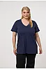 Navy T-Shirt Με Κεντημένη Τσέπη