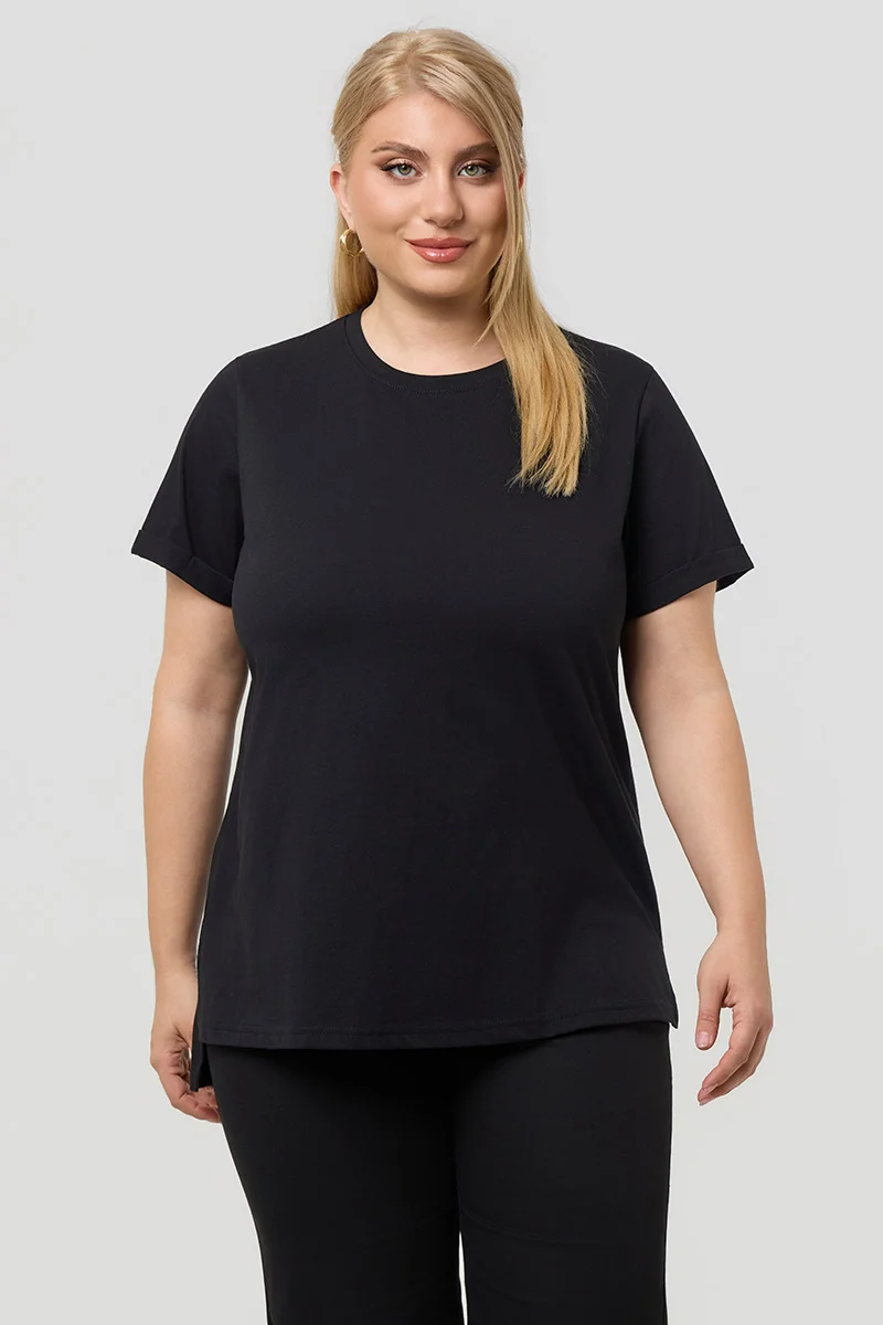 Μαύρο Basic T-Shirt 
