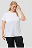 Λευκό Basic T-Shirt 