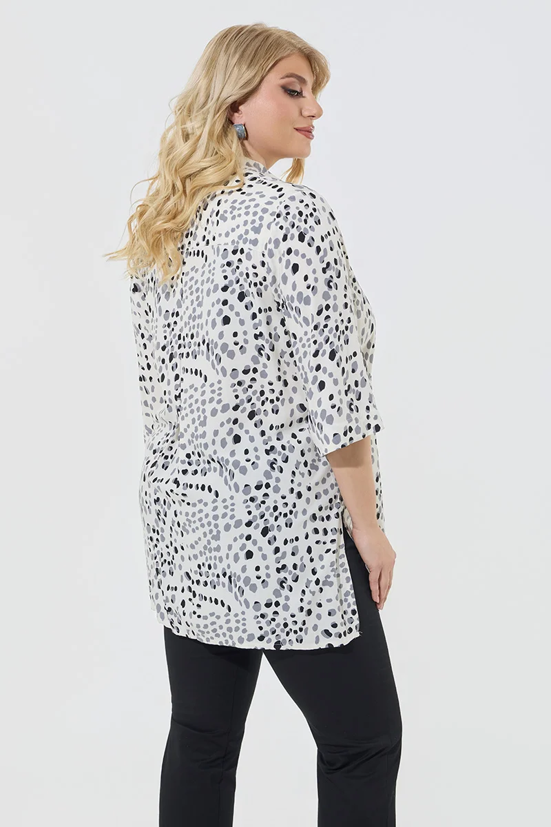 Oversized Μπλουζοπουκάμισο Πουα 