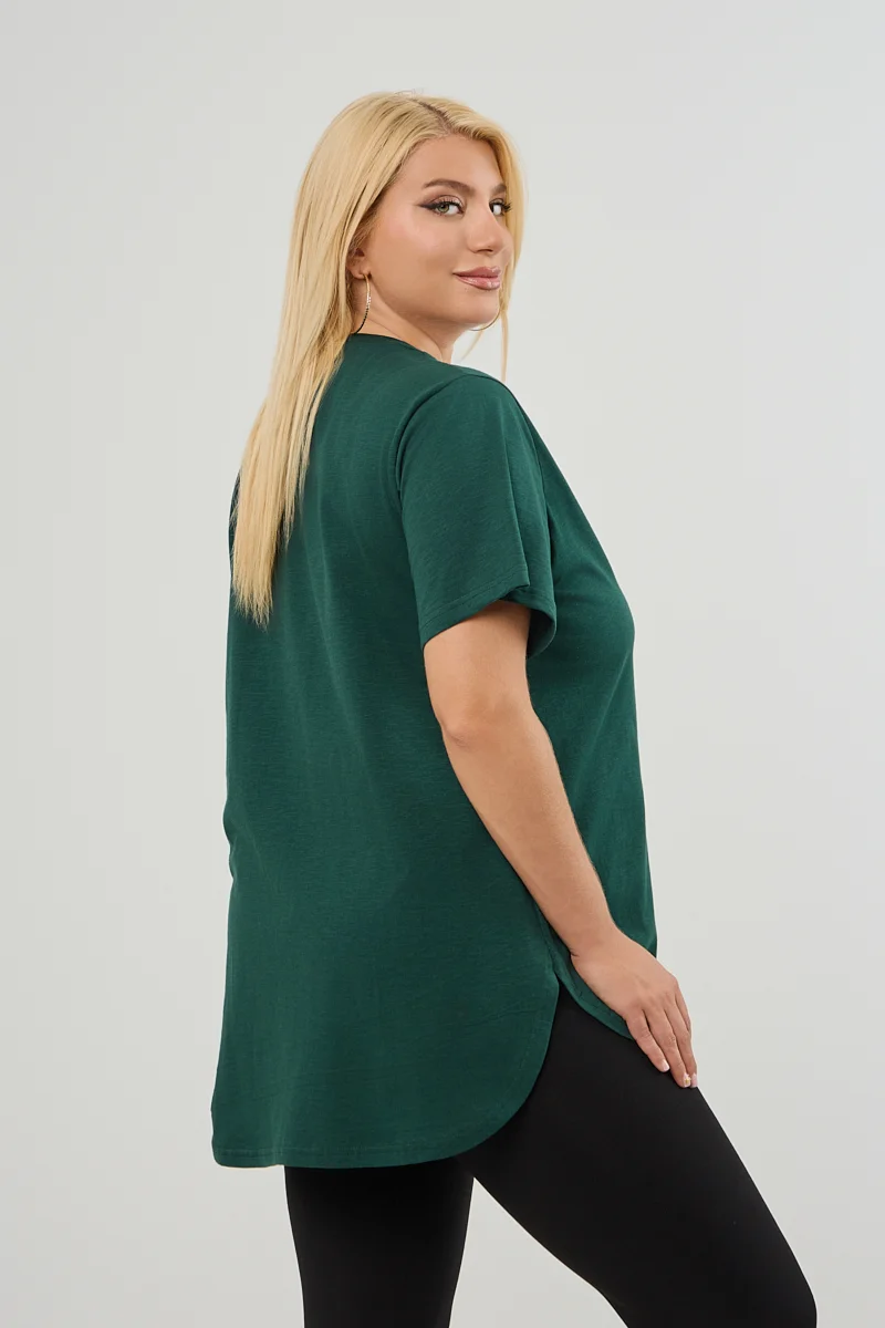 Κυπαρισσί Plus Size T-Shirt 