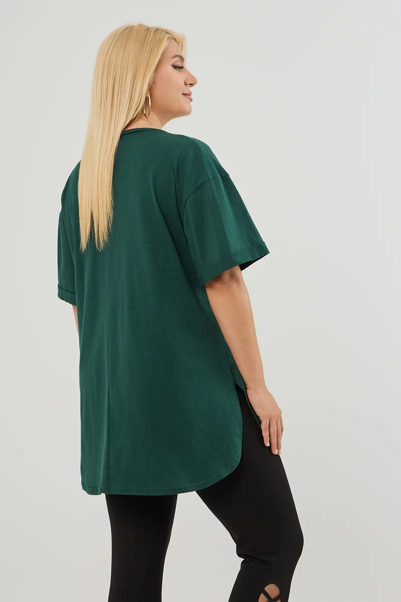 Κυπαρισσί Plus Size T-Shirt Magnolia