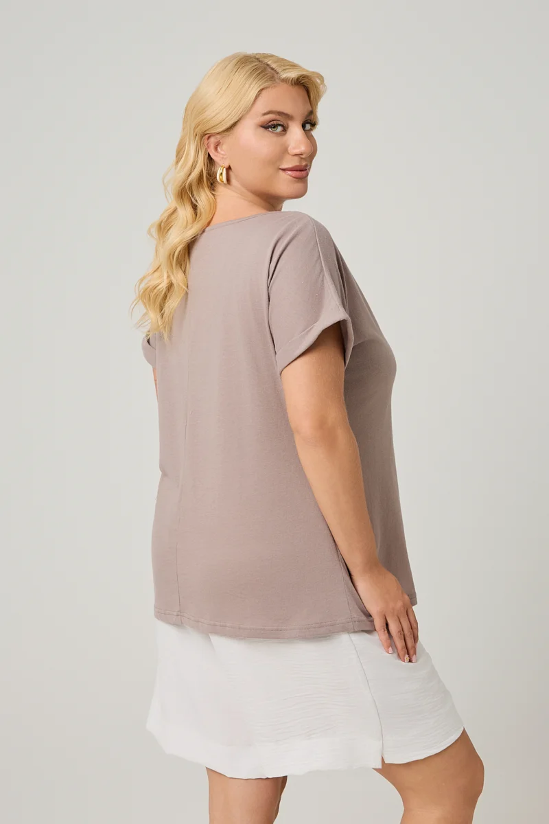  T-shirt Πούρο Με Τύπωμα 