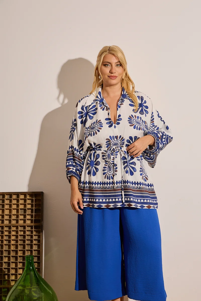 Μπλούζα Λινό Boho Breeze