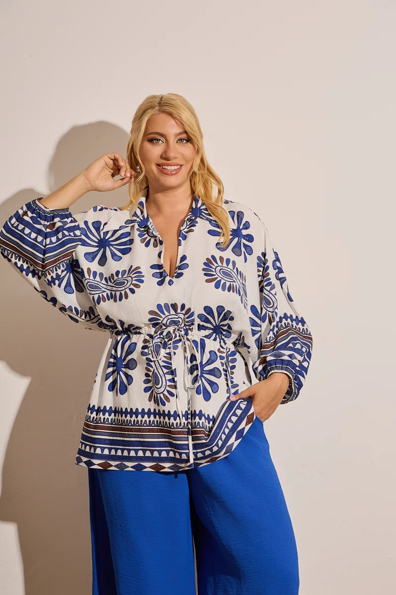 Μπλούζα Λινό Boho Breeze