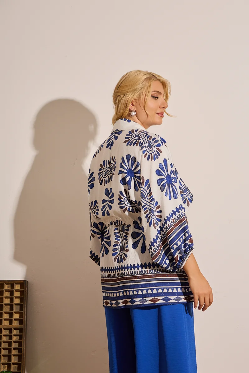Μπλούζα Λινό Boho Breeze