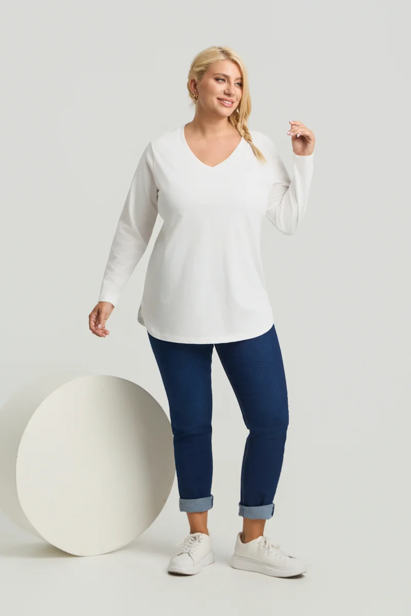 Basic T-Shirt Λευκό