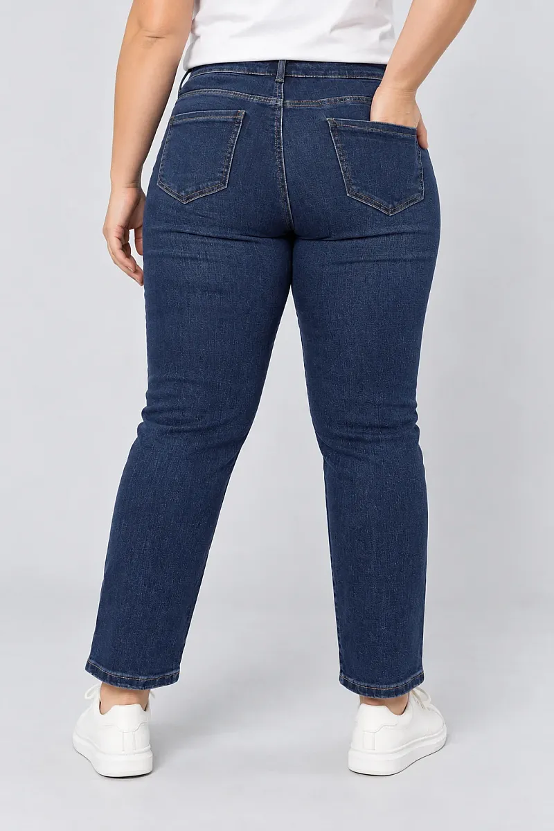 Urban Curve Plus Size Ψηλόμεσο Τζιν
