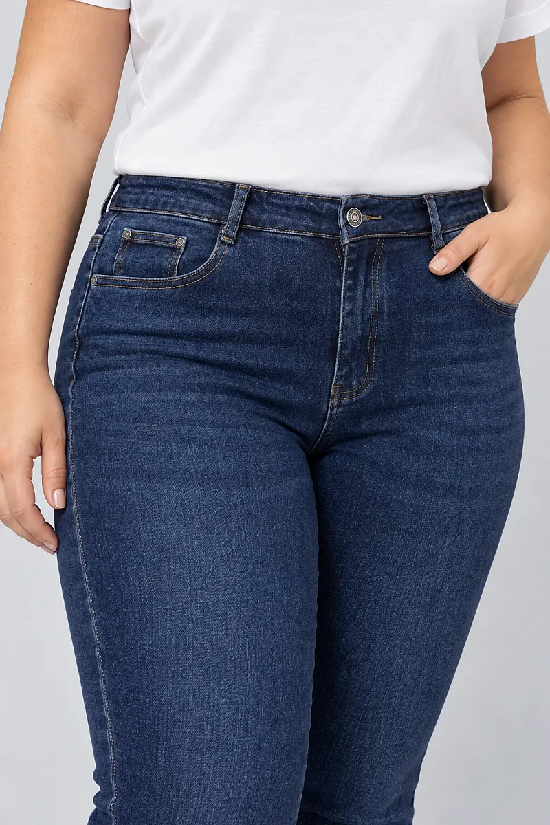 Urban Curve Plus Size Ψηλόμεσο Τζιν