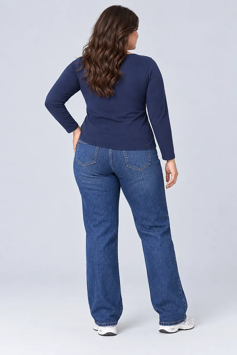 Ελστικό Plus Size Τζιν 