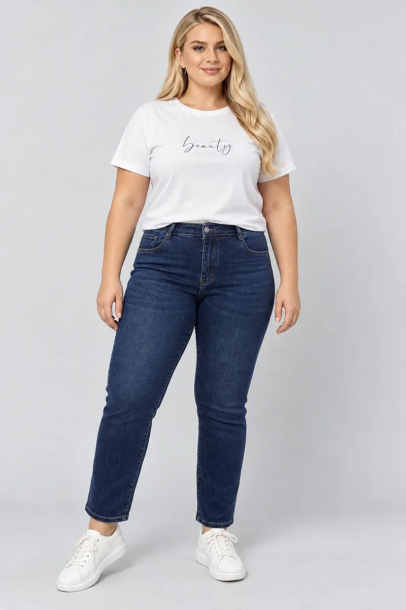 Urban Curve Plus Size Ψηλόμεσο Τζιν
