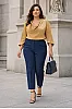 Plus Size Παντελόνι Navy