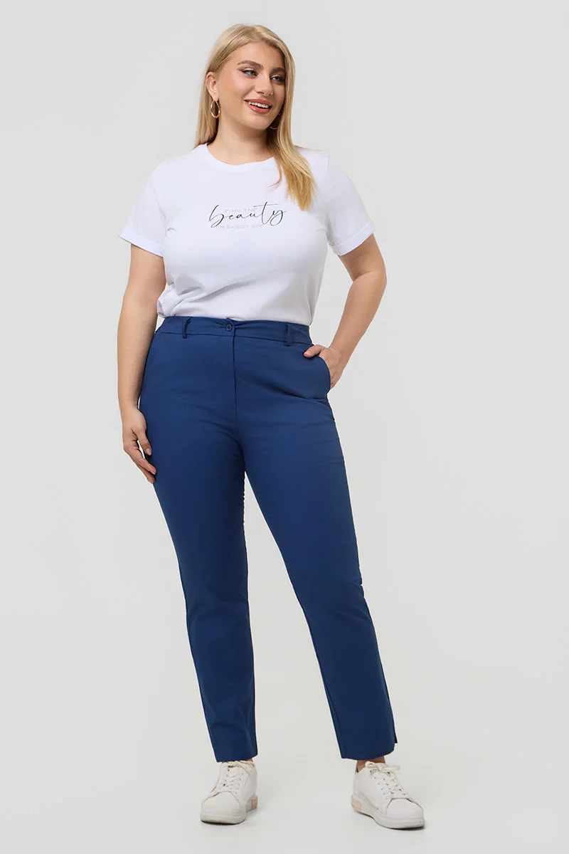 Πεντάτσεπο Παντελόνι Καπαρντίνα Μπλε 