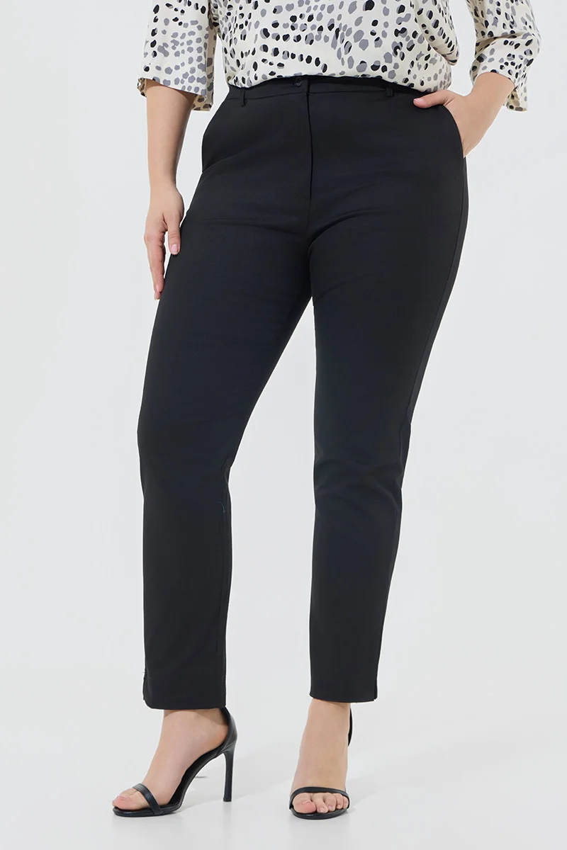 Πεντάτσεπο Παντελόνι Καπαρντίνα Μαύρο