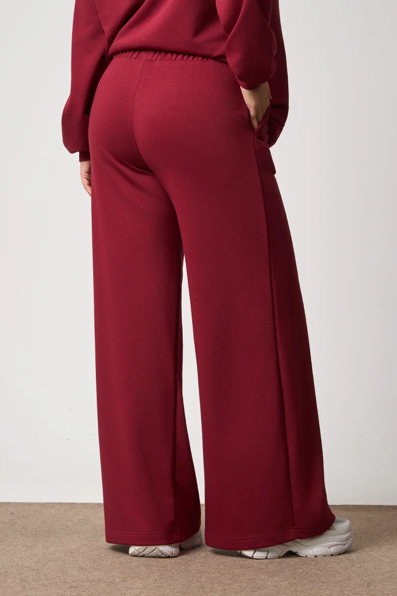 Παντελόνι Φόρμας Φούτερ Μπορντό  