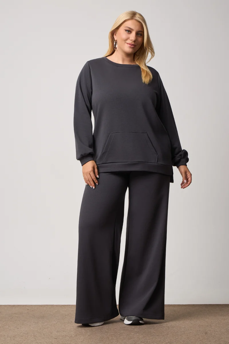 Παντελόνι Φόρμας Φούτερ Ανθρακί  