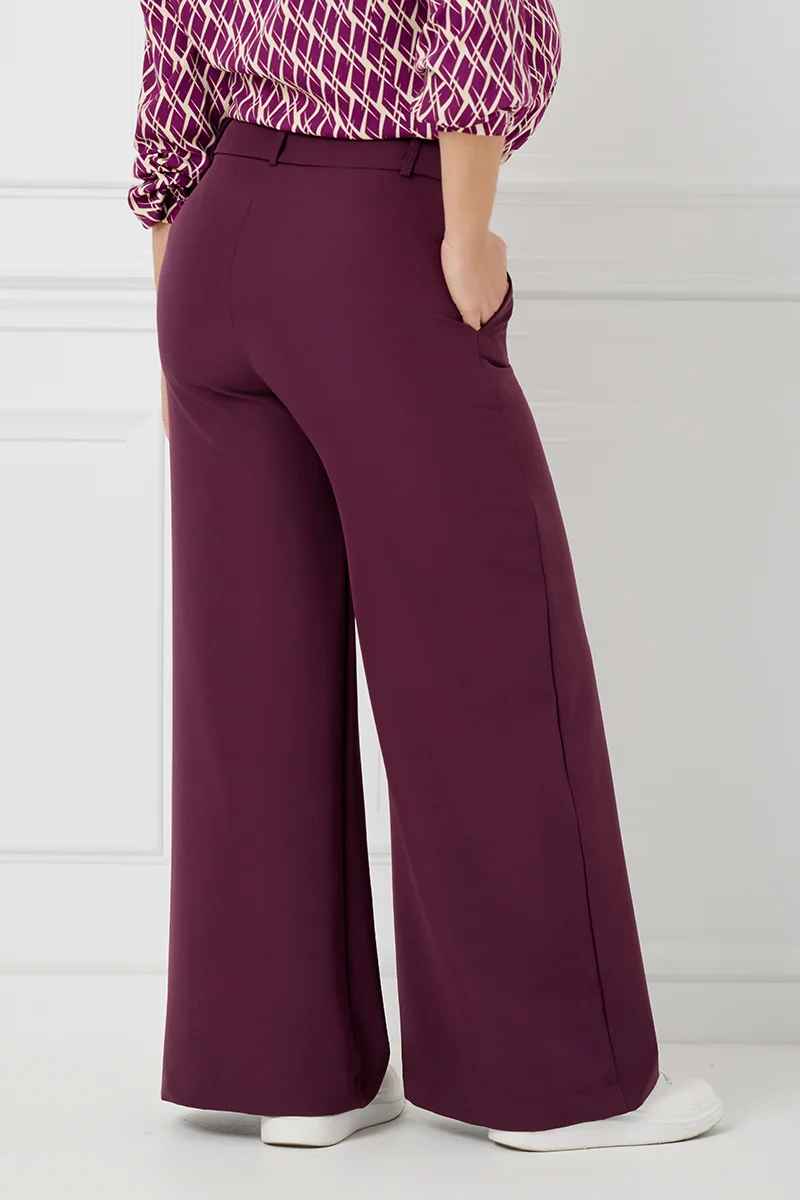 Παντελόνι Ψηλόμεσο Βουργουνδί