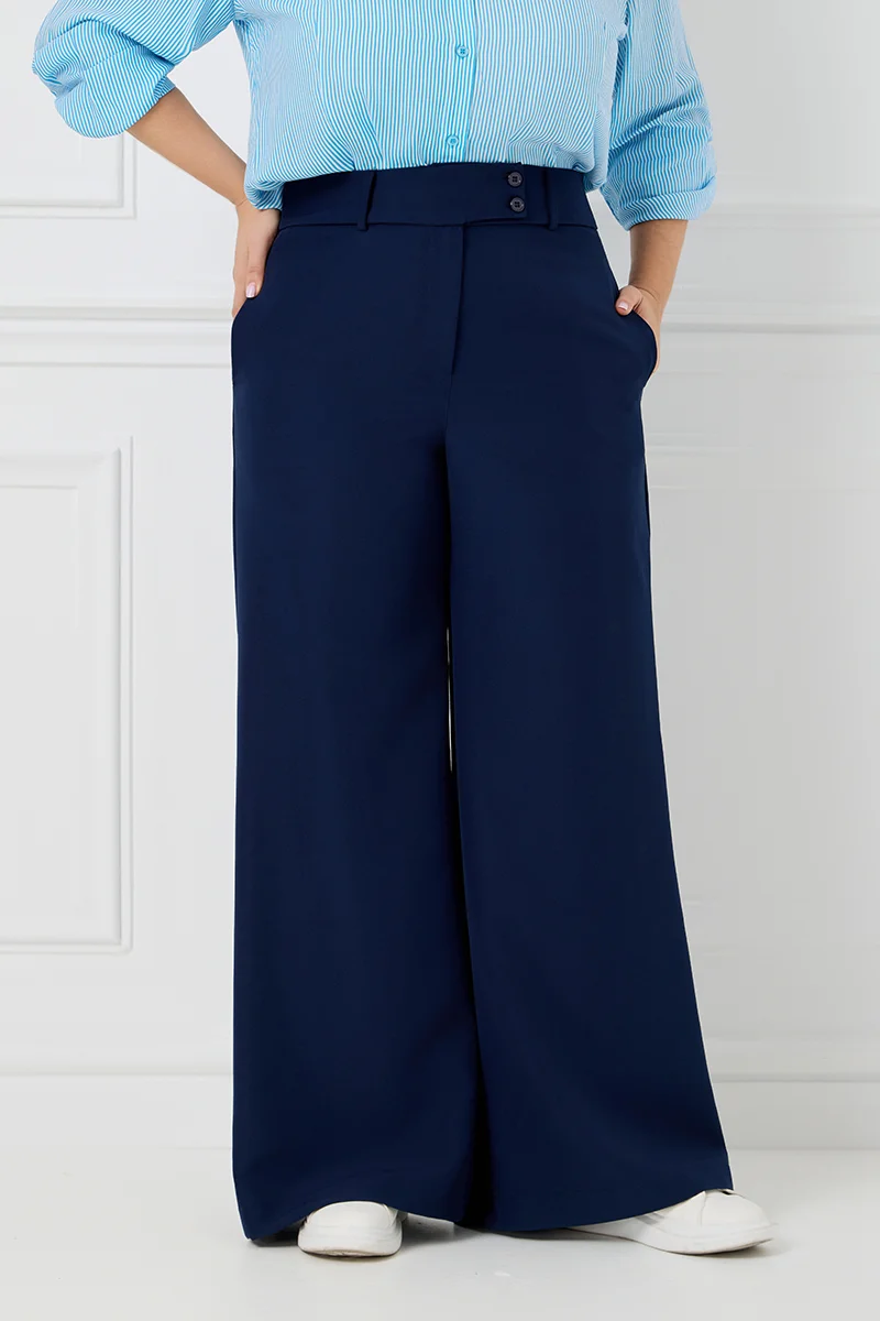 Παντελόνι Ψηλόμεσο Μπλε