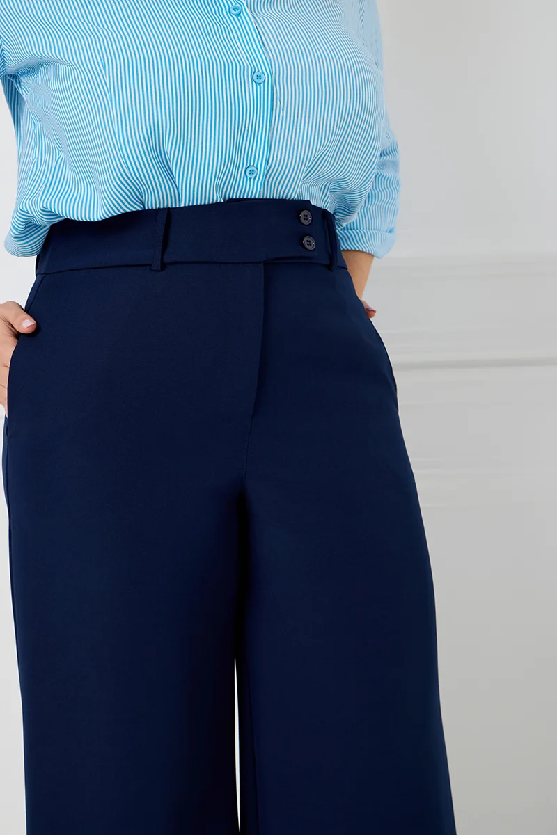 Παντελόνι Ψηλόμεσο Μπλε