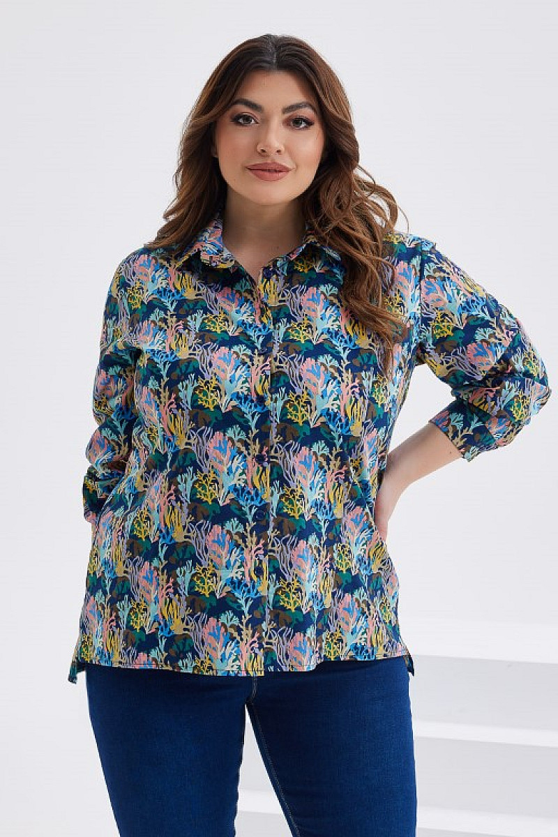  Floral Cotton Shirt