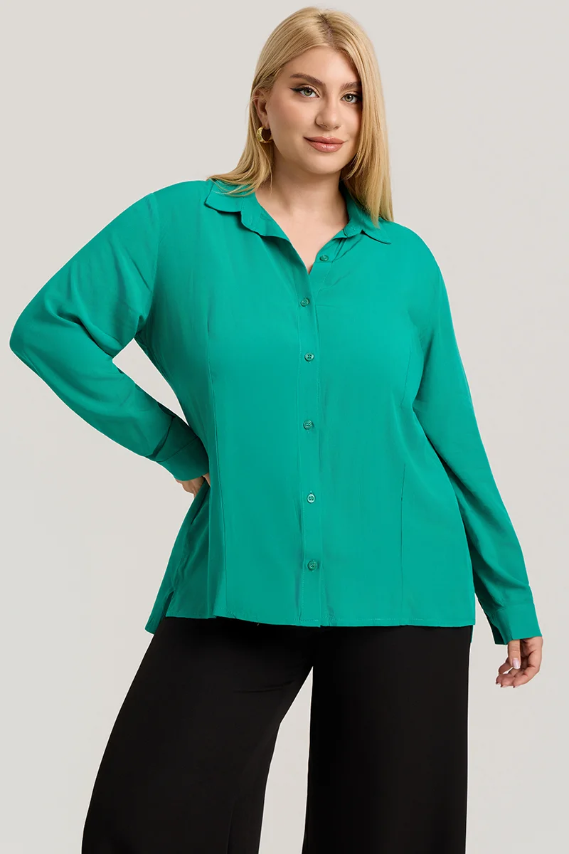 Basic Πουκάμισο Πράσινο 