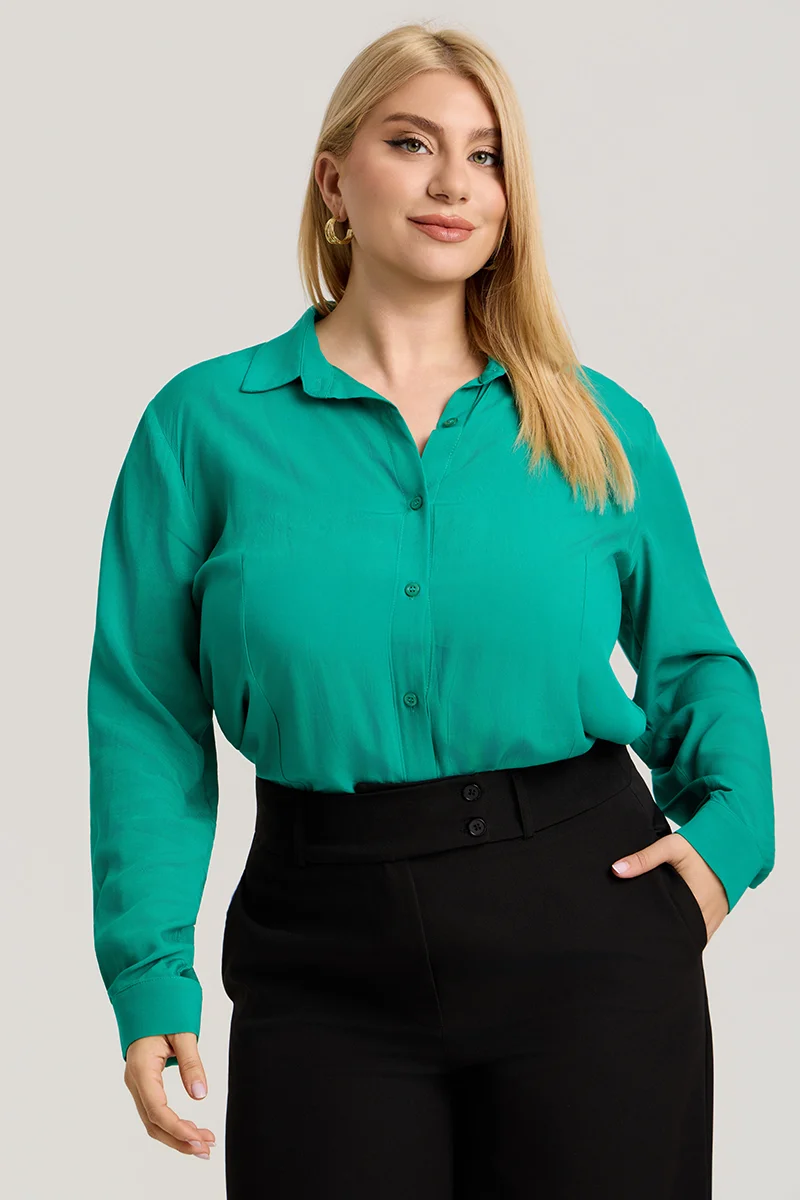 Basic Πουκάμισο Πράσινο 