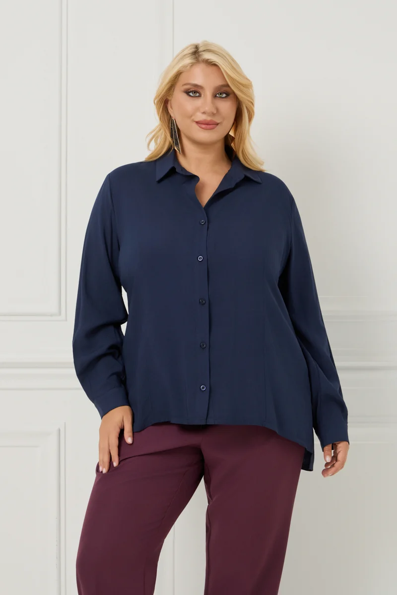 Basic Πουκάμισο Blue Navy
