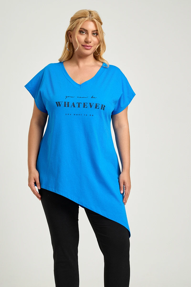 Whatever T-Shirt Μπλε 