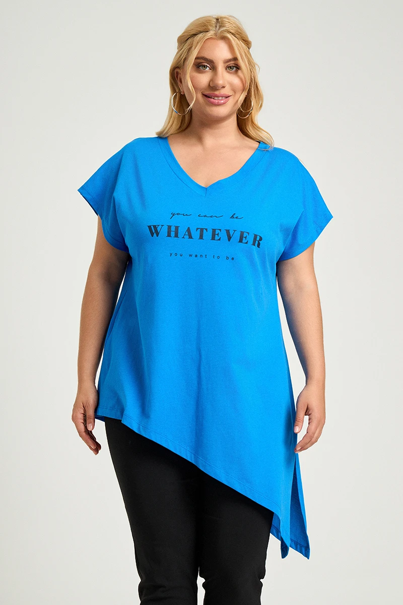 Whatever T-Shirt Μπλε 