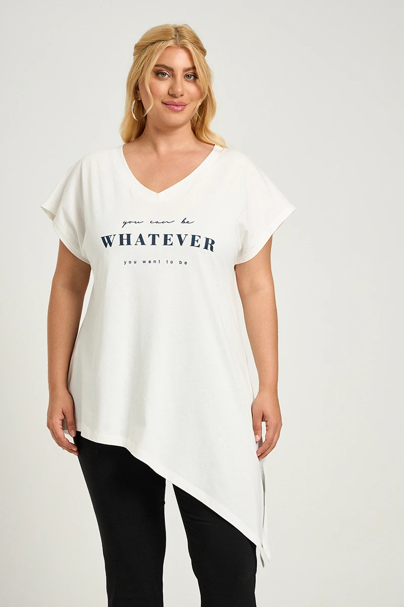 Whatever T-Shirt Λευκό