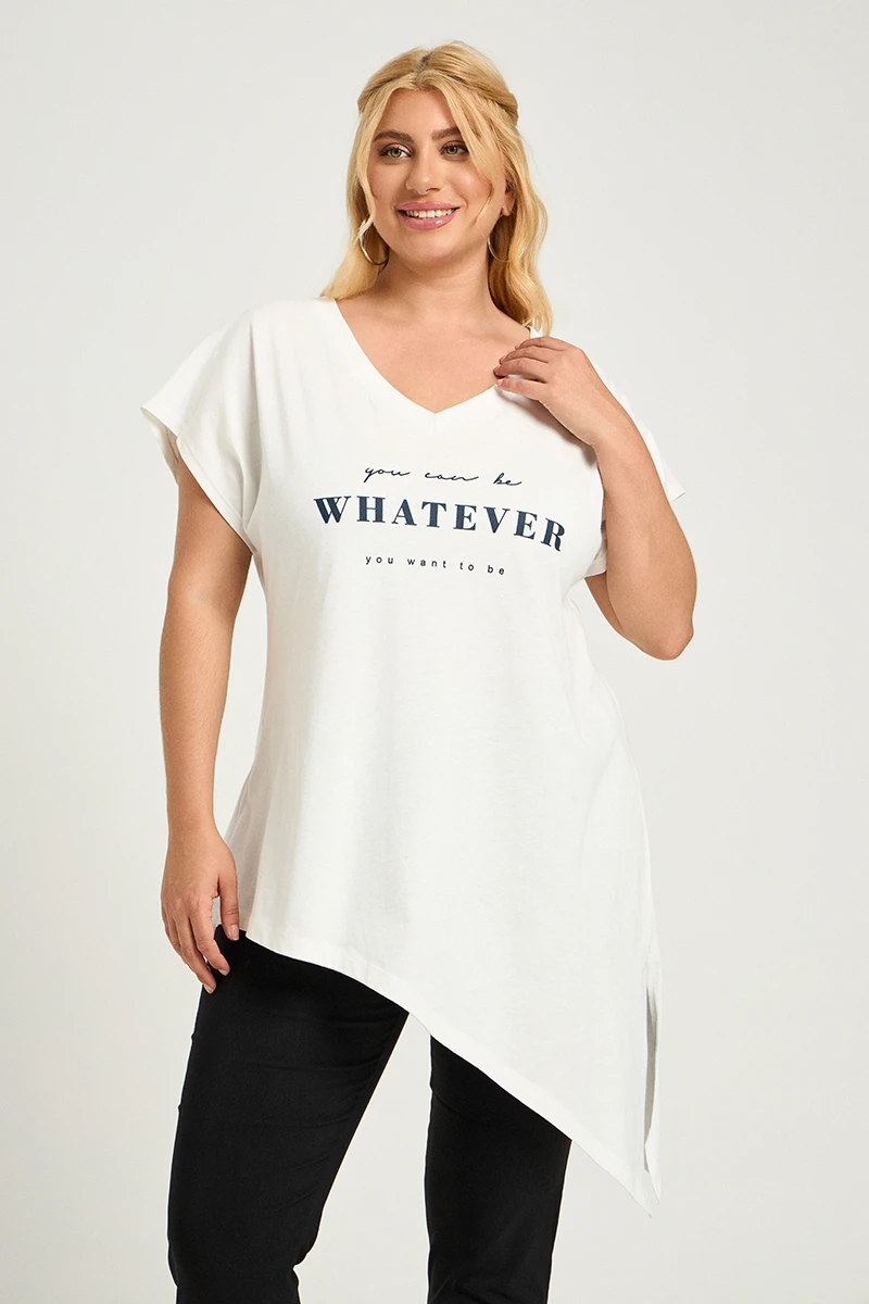 Whatever T-Shirt Λευκό