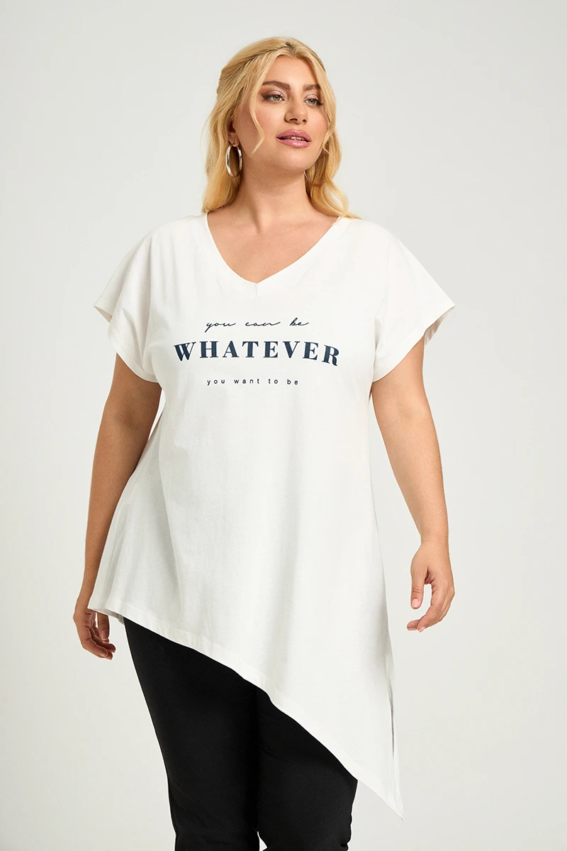 Whatever T-Shirt Λευκό
