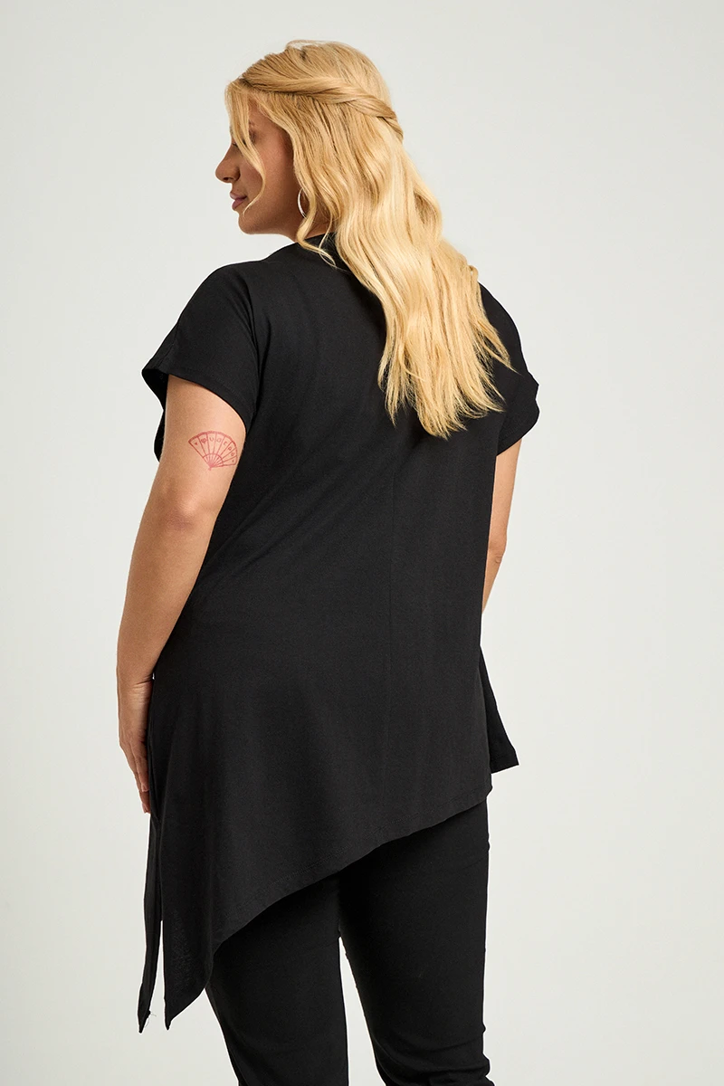 Whatever T-Shirt Μαύρo