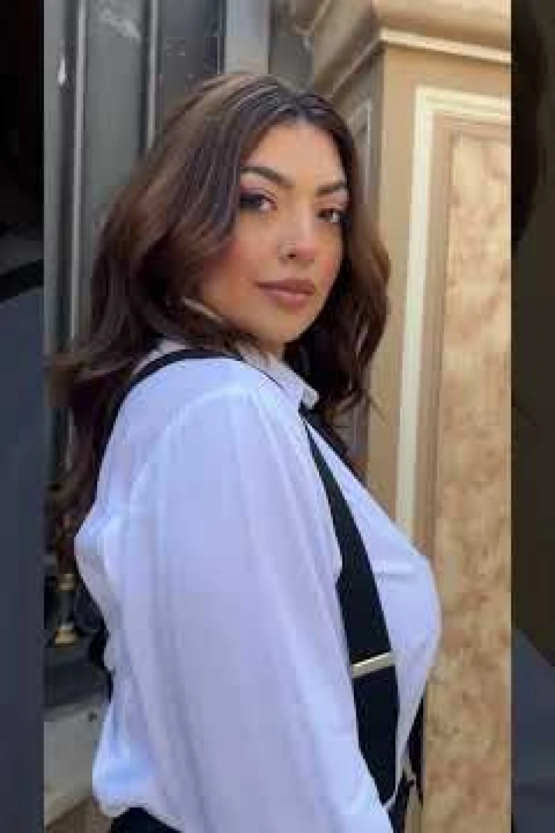 Plus Size Κοστούμι Με Φόδρα Γαλάζιο