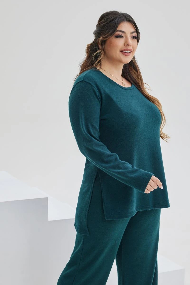 Κυπαρισσί Πλεκτή Μπλούζα