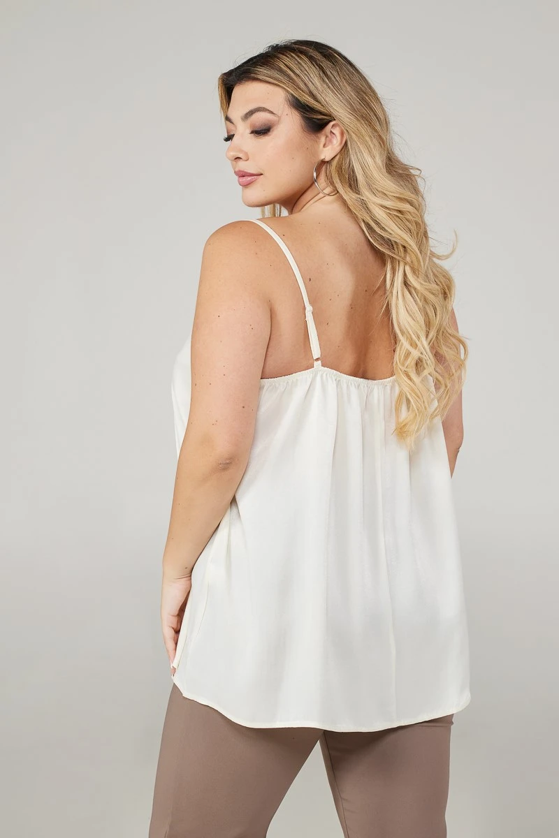 Λευκό Lingerie Σατέν