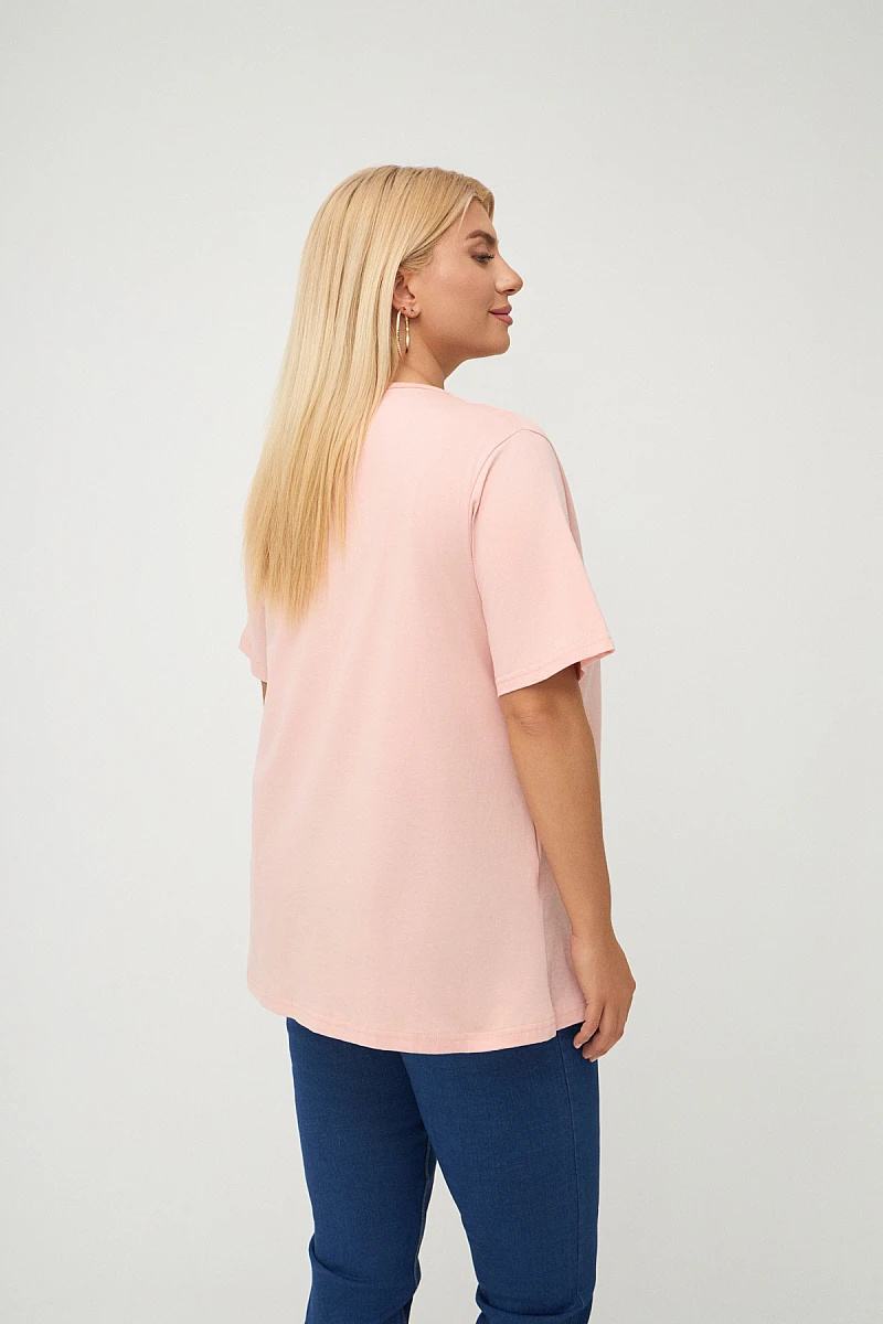 Less Is More T-Shirt Σομόν