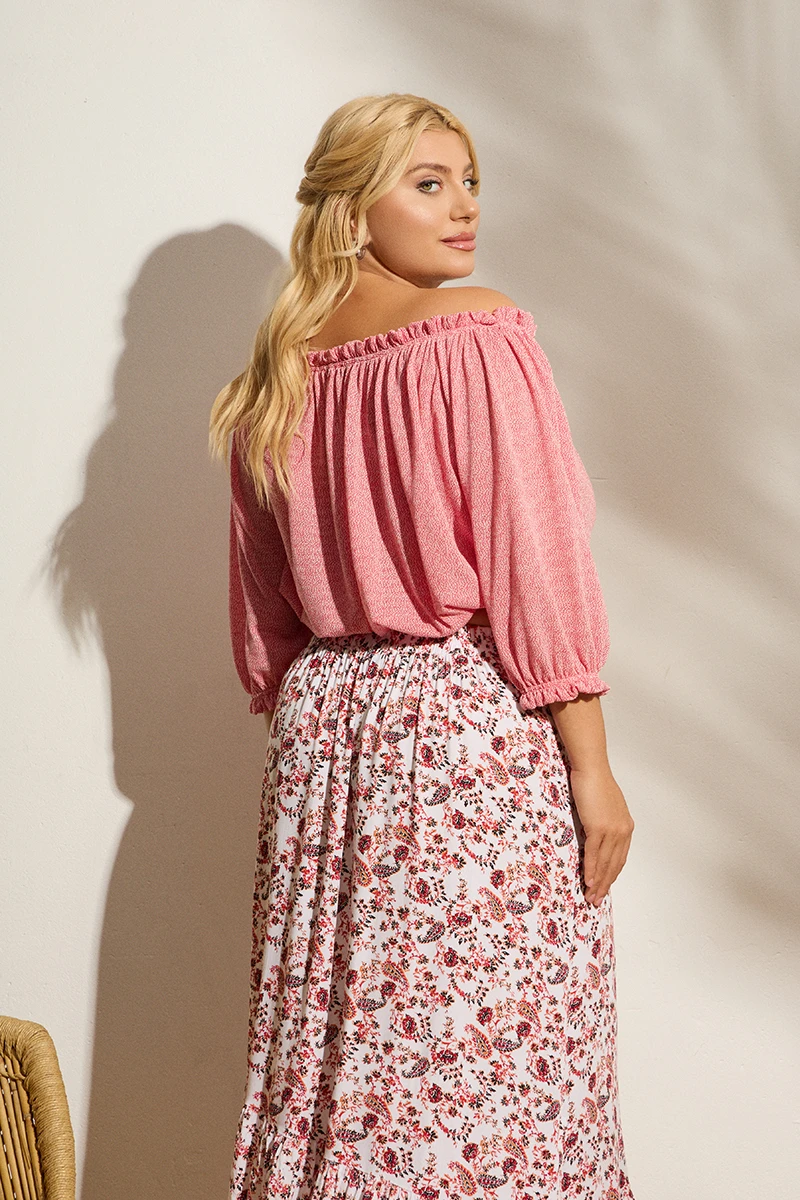 Μπλούζα Off-Shoulder 