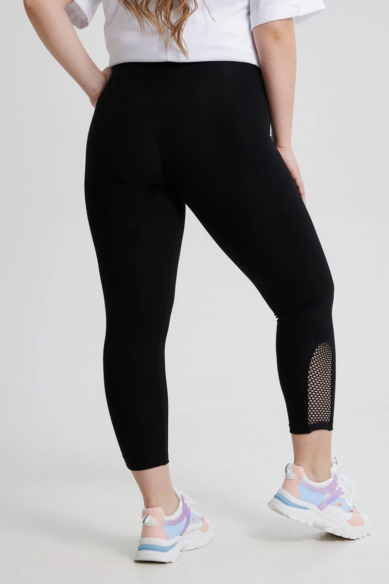 Κολάν Κάπρι Με Δίχτυ Μαύρο